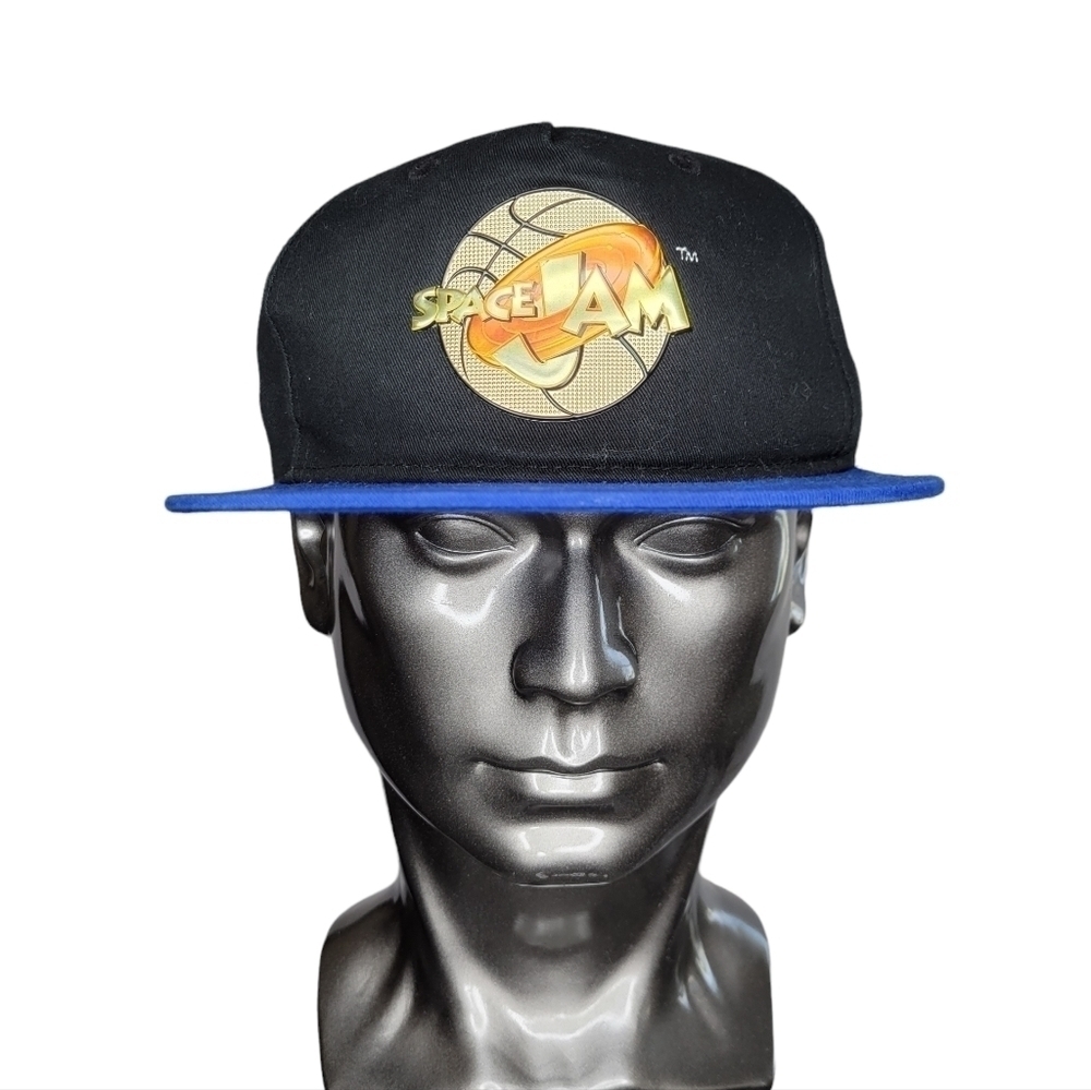 Vintage 90s Space Jam Tune Squad Michael Jordan Flat Bill Snapback Hat